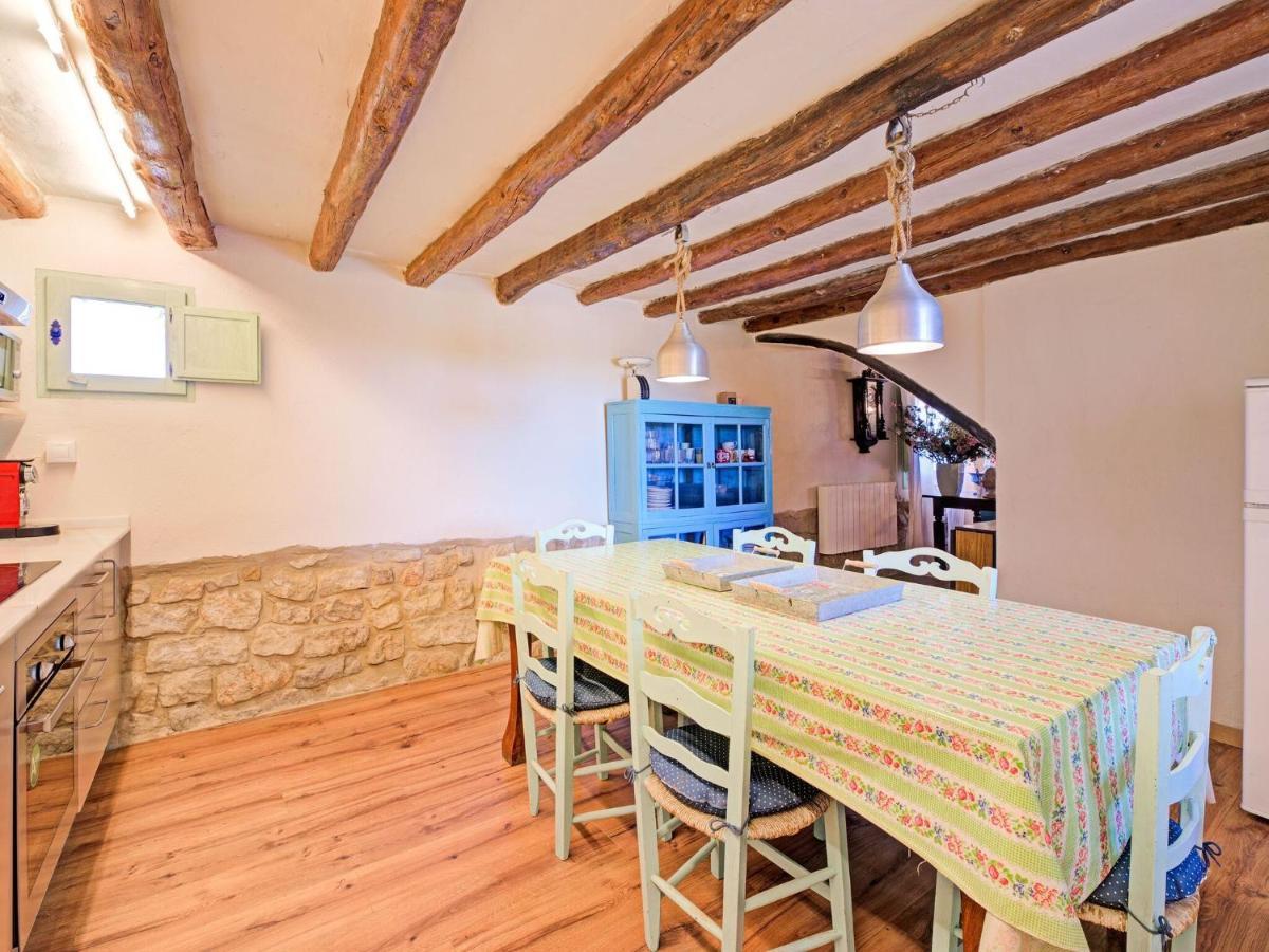 Lively Holiday Home In Fraga With Private Pool Ngoại thất bức ảnh