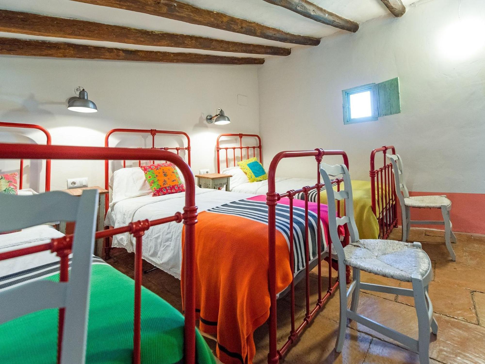 Lively Holiday Home In Fraga With Private Pool Ngoại thất bức ảnh